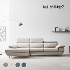 BIF보루네오 디에르 디아모 천연통가죽 4인 카우치 소파(SK스토아 특별혜택 포토리뷰 쿠션2개+테이블증정)