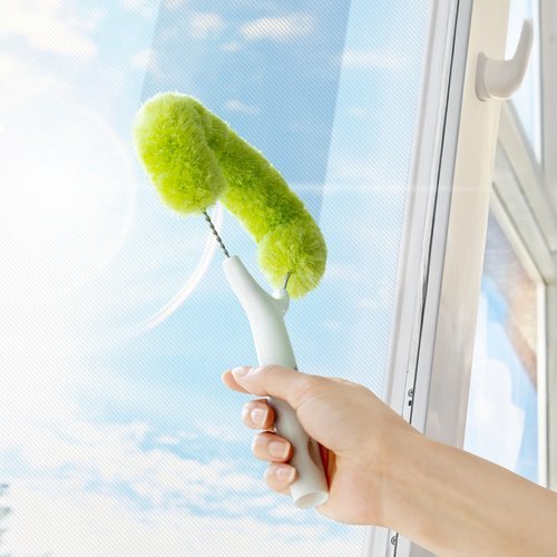 기본에 더스트키퍼 속 깊은 때 긁어내는 방충망 청소솔