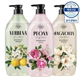 샤워메이트 플라워부케 바디워시 900ml ,3개