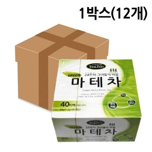 셀러허브 패션 [JH5M8R2U_52EQ]차 보이차티백 마테차 티젠 12개