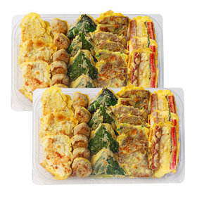 [모듬전 1.4kg] 5종 수제전 실속 700g x 2팩 (소고기육전/동그랑땡/동태전/깻잎전/오색꼬지)