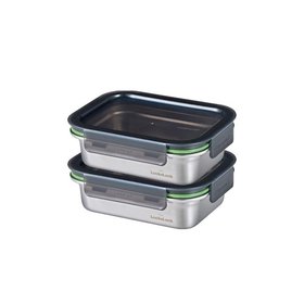 [본사] 스텐 스테커블 600ml 2개세트 (LST513)