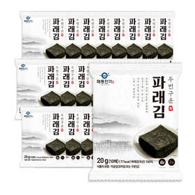 두 번 구운 파래김 10매 x 20봉 (200매)