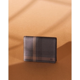 닥스 액세서리 [TARTAN CLASSIC] 브라운 컬러 콤비 타탄 PVC  (DBHO6E825W3)