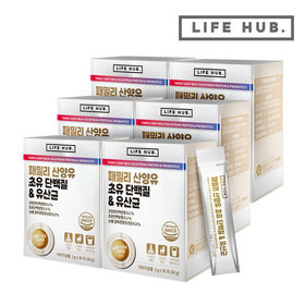 라이프허브 패밀리 산양유 초유 단백질 유산균 6세트(2g x 180포) 6개월분