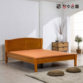 장수온돌 정온 황토볼확장형 포켓스프링보료 황토온열 건강침대 퀸침대
