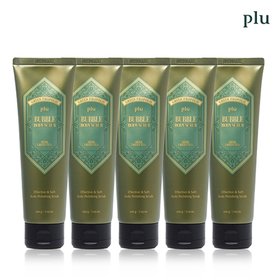 [플루] 버블 바디 스크럽 허브그린티 200g x 5