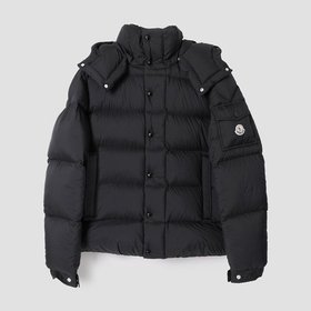 몽클레어 마야 70 후드 숏 다운 패딩 L2091 1A00205 53333 999 블랙