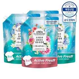르샤트라 실내건조 섬유유연제 리필 1.6L ,4개