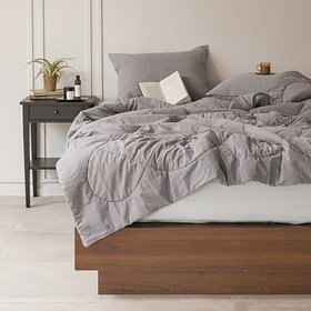 60수 순면 타임리스 워싱 피그먼트 차렵이불 Q 8컬러
