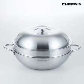 쉐프윈 316STS 통5중 32cm 파티웍