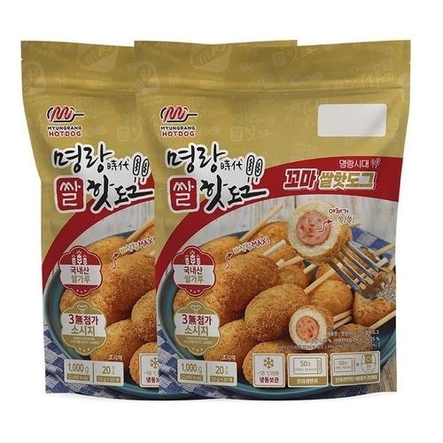 셀러허브 식품 명랑꼬마핫도그50g x 20 x 2 코스트코 코와샵2602 (46158169)