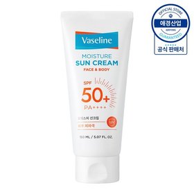 바세린 모이스처 선크림 150ml ,1개