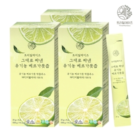 트리밀데이즈 그대로 짜낸 유기농 베르가못즙 20g 3박스 (15포)