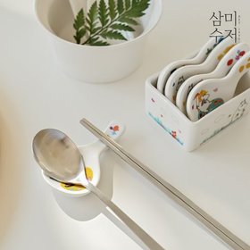 무민 프렌즈 원형 수저받침세트 6P