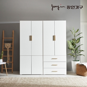 세이스 4도어 3단서랍 1600 이불 옷장