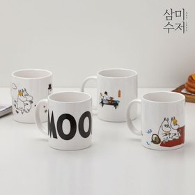무민 프렌즈 머그컵세트 4P