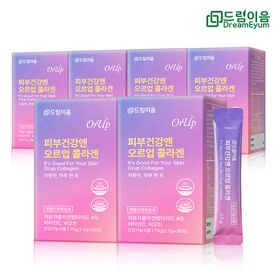 드림이음 피부건강엔 오르업 콜라겐 개별인정형 원료 저분자 콜라겐 펩타이드 비타민c 비오틴 6개월분