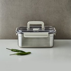 NEW 숨쉬는 스텐 김치통 직사각 5.3L (LST831B)