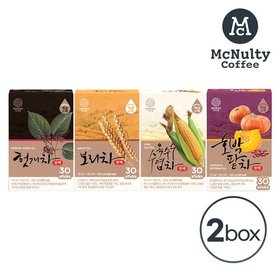 맥널티 티브루 진액 액상스틱 2박스 세트 (보리/헛개/옥수수수염차)