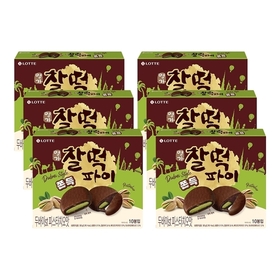 두쫀쿠 찰떡파이 피스타치오맛 300g x6개