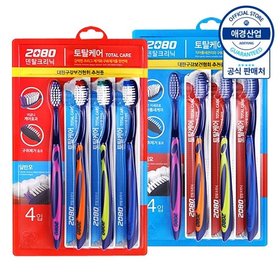 2080 토탈케어 칫솔 4개입 ,2개