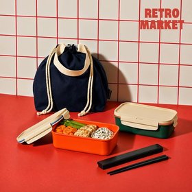 레트로마켓 데일리 도시락 2단