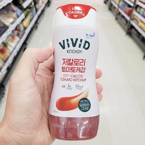 셀러허브 식품 비비드 키친 저칼로리 토마토 케찹 320g b201257