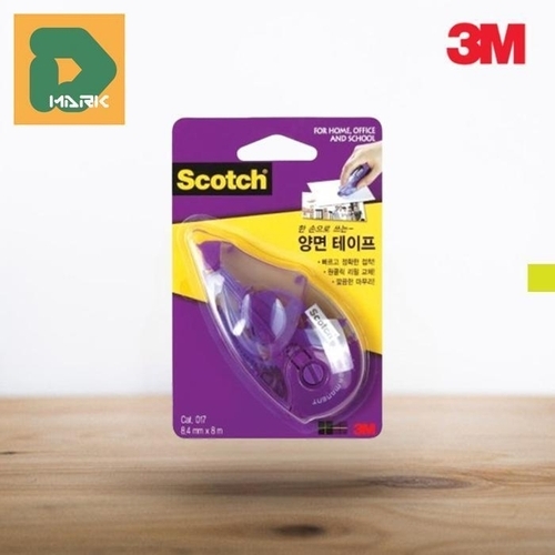 패션플러스 [엠알오] 3M 한손으로쓰는 스카치 양면테이프 8.4mm 액자 벽 겔 (13918412)
