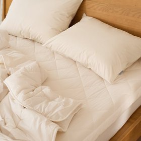 뉴질랜드 양모프로 100 60수 고밀도 순면 침대패드 SS