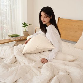 뉴질랜드 양모 100프로 60수 고밀도 순면 차렵이불 SS