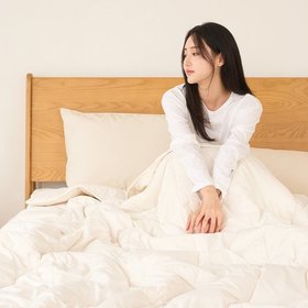 뉴질랜드 양모 100프로 60수 고밀도 순면 차렵이불 Q