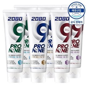 2080 프로나인 치약 120g ,6개