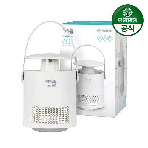 유한양행 해피홈 에어트랩 360 모기 포충기 1개