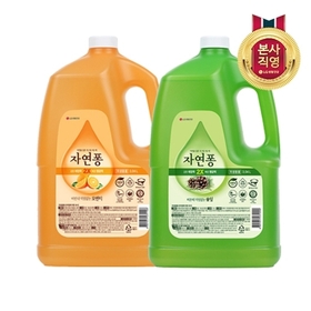 [비밀]자연퐁 주방세제 3.04L x 2개 (솔잎/오렌지 택1)