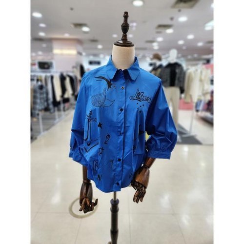 패션플러스 [멜로디가든] 멜로디가든 세이브존08 카라 칠부 셔츠 M26S2B147 (46345310)