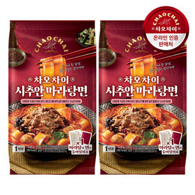 차오차이 시추안 마라탕면 630g 2개