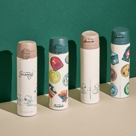 [본사]  스누피 원터치 슬림핏 텀블러 400ml (LHC3270)