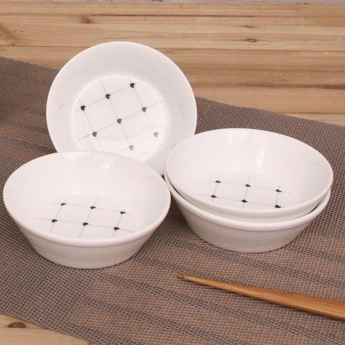 알티피아 체크하트 원형찬기4P(소) (W9B718E)