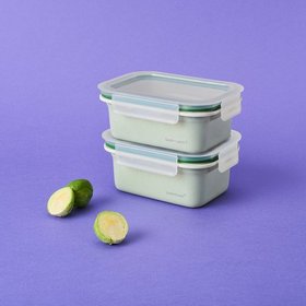 [1+1]마이크로 레디 스텐밀폐용기 500ml