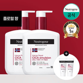 [시카15mlx2개증] 뉴트로지나 인텐스 리페어 시카 에멀전 (플로럴향) 310ml x2