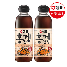 샘표 홍게간장 830ml 2개 /양념/조미료