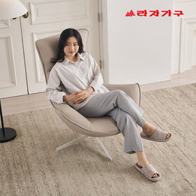 [TOPS][착불]모먼 1인용 기능성 가죽 안락 의자 수유 360도 회전 1인 소파