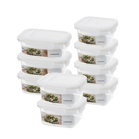 [본사] 비스프리 테이블탑 실속 반찬통 9개 구성(380ml 4P+460ml 3P+580ml 2P)