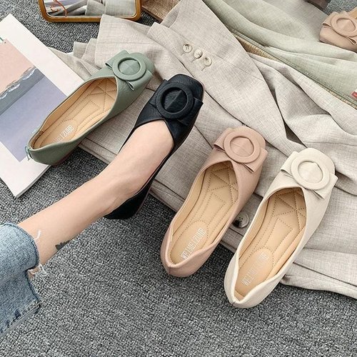 셀러허브 1 [XB708IJO_55]낮은굽 데이트 라운드 단화 여성 플랫슈즈