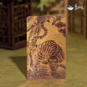 소원을이뤄주는 민화 순금카드 0.03g 24K