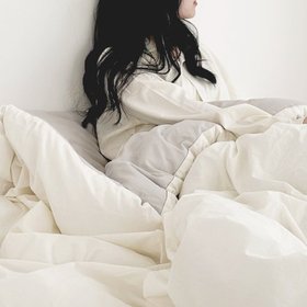 에어룸 고밀도 순면 60수 굿슬립 차렵이불 Q/SK