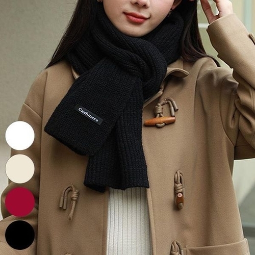 시드마켓 캐시니트베이직머플러 412R328S 빅사이즈 여성_P379675491