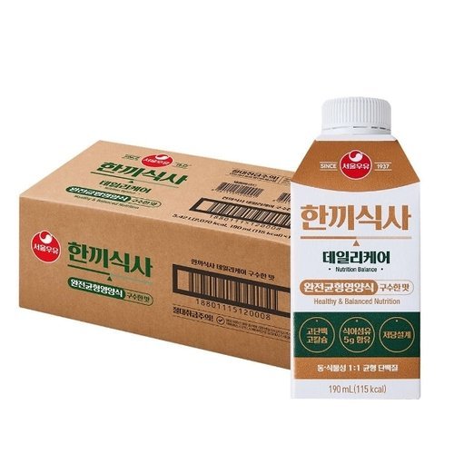 서울우유 한끼식사 190ml X 18개_P434236933