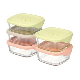 [본사] 바로한끼 밥용기 Lite 5P 세트 (410mlx2P+320mlx3P)